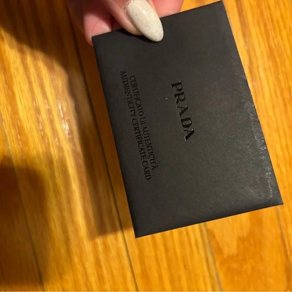 Authentic Black Prada Wallet